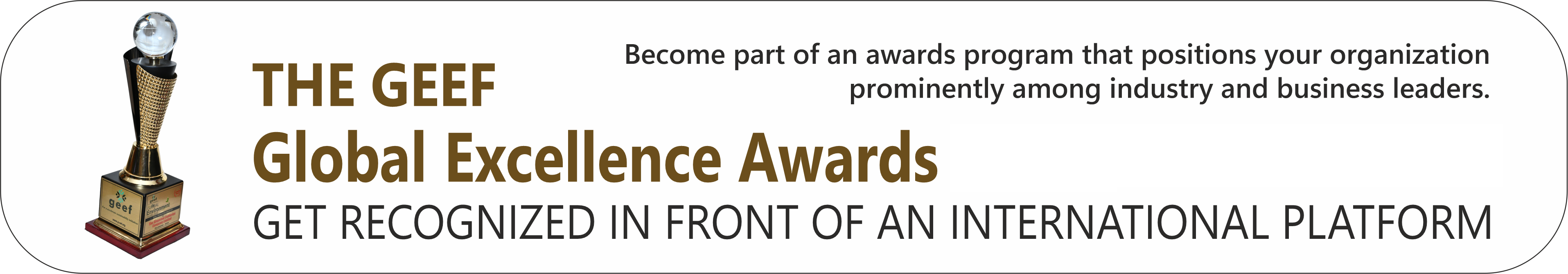 Environmental Excellence Awards banner